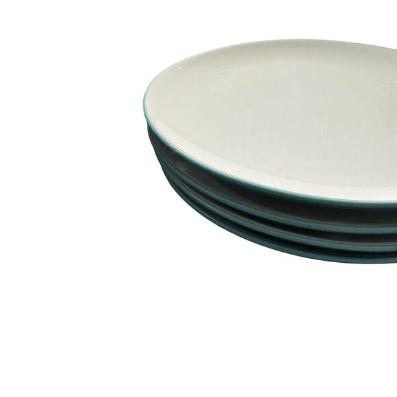 Noritake Colorwave Turquoise 8093 Salad Plates Set of 4 - Picture 2 of 3